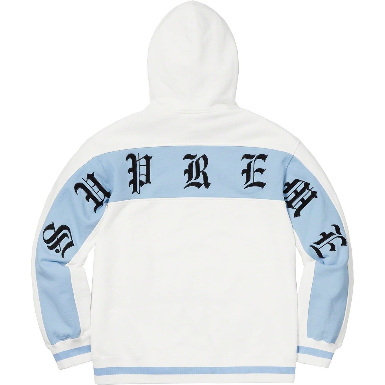 Old English Stripe Zip Up Sweatshirt view 9